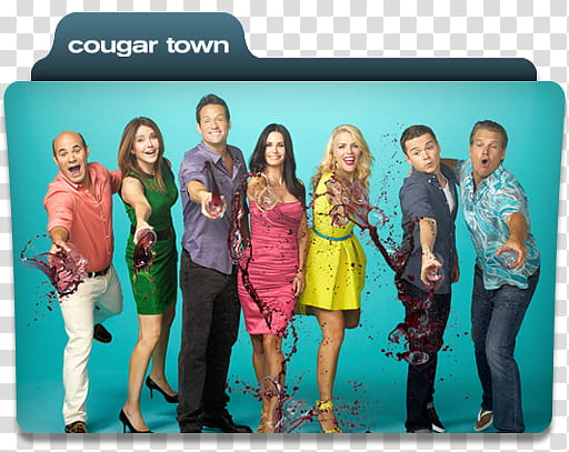 TV Series Folders Update , Cougar Town icon transparent background PNG clipart