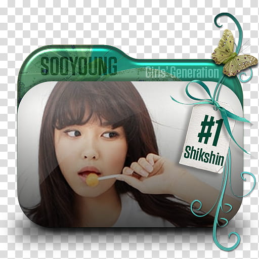 Sooyoung Folder Icon , , Sooyoung from Girl's Generation transparent background PNG clipart