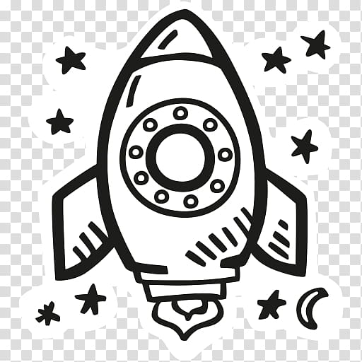 Book Drawing, Rocket, Rocket Launch, Spacecraft, White, Text, Line Art, Blackandwhite transparent background PNG clipart