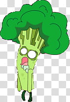 TAWOG Broccoli Zombie transparent background PNG clipart