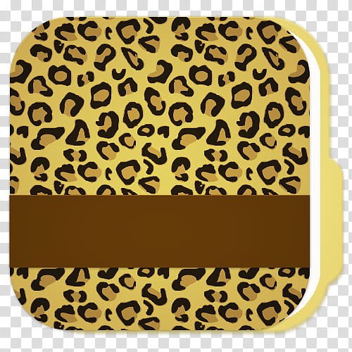 Folders, brown and black leopard print folder art transparent background PNG clipart