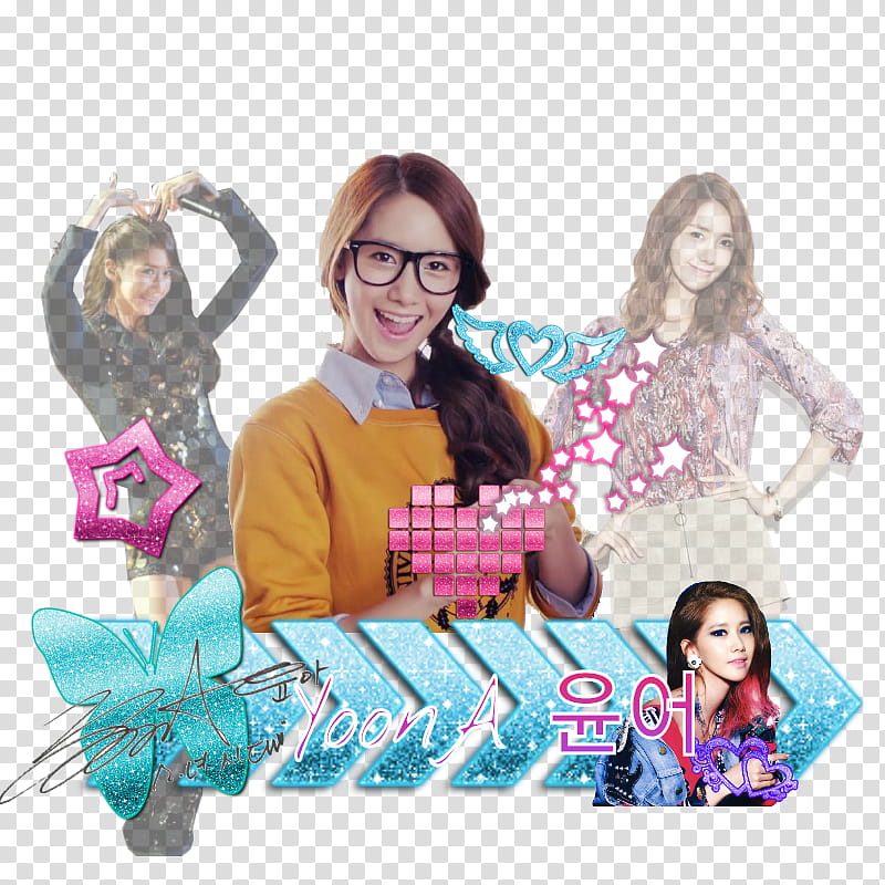 SNSD YoonA Edited Logo transparent background PNG clipart