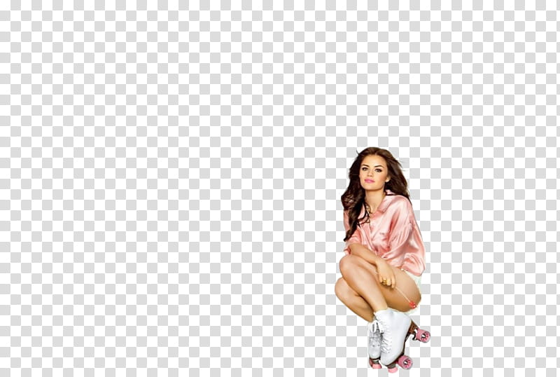 Pretty Little Liars, woman sitting while wearing roller skates transparent background PNG clipart