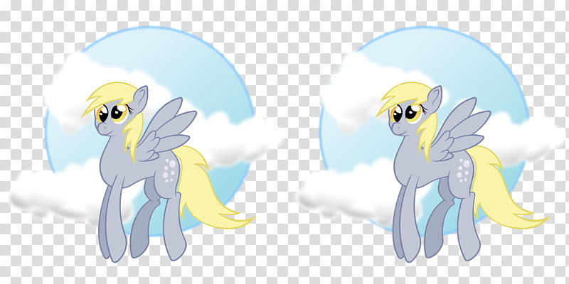 Derpin in D CROSS YOUR EYES TO VIEW, gray and yellow My Little Pony illustration transparent background PNG clipart