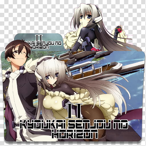 Anime Icon Pack, Kyoukai Senjou No Horizon  transparent background PNG clipart