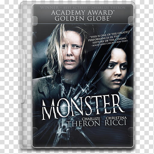 Movie Icon Mega , Monster, Monster DVD case cover transparent background PNG clipart