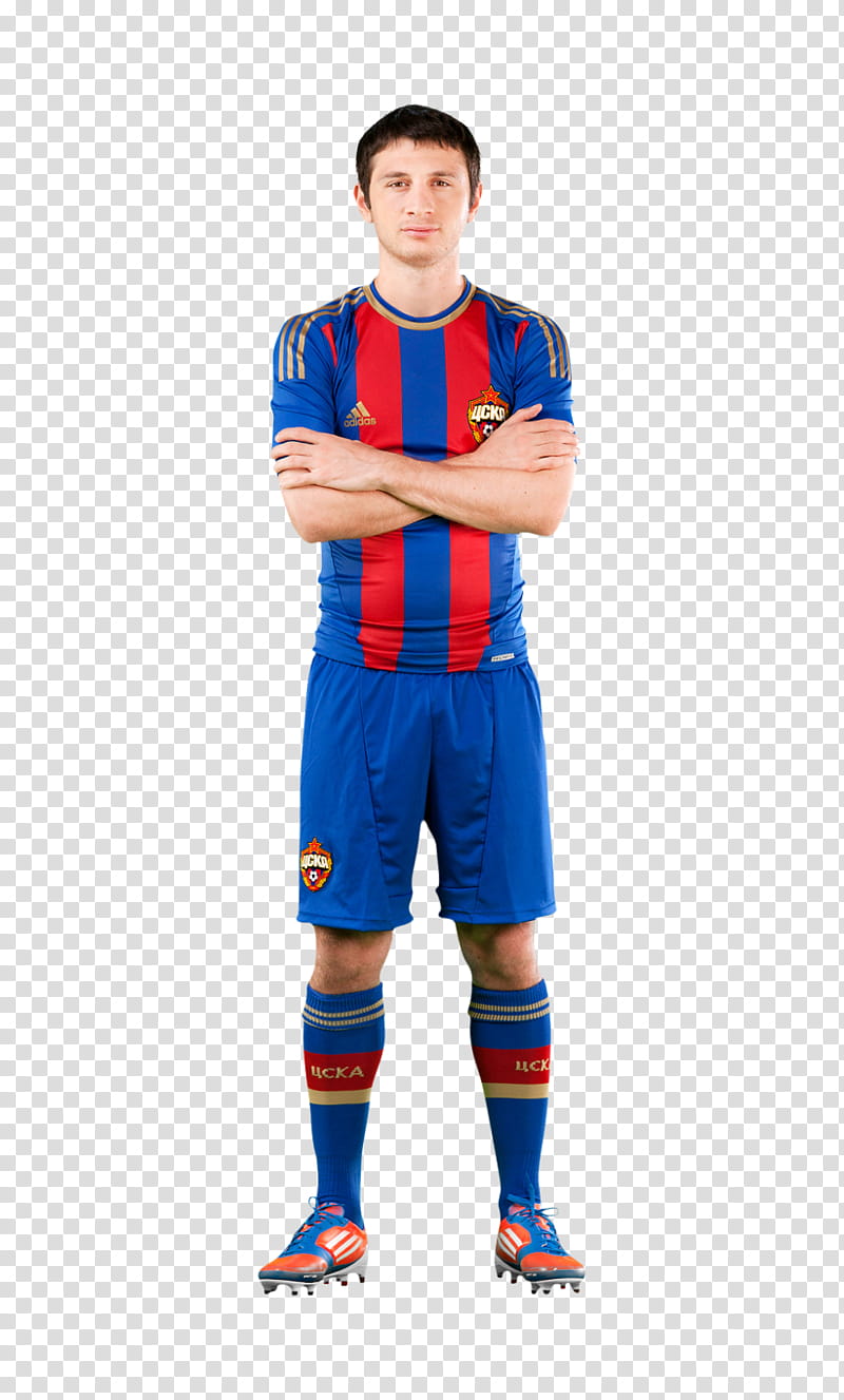 Soccer, Pfc Cska Moscow, Jersey, Football, Alan Dzagoev, Kit, Uniform, Sports transparent background PNG clipart