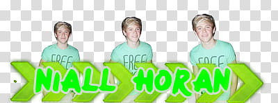 texto niall horan transparent background PNG clipart
