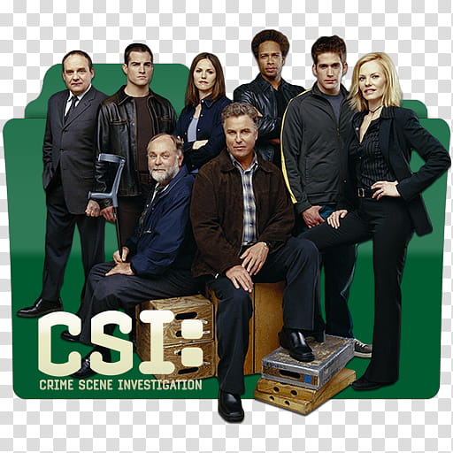 TV Shows Ultimate Folder Icon  Version , CSI-Crime Scene Investigation transparent background PNG clipart