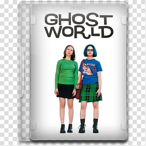 Movie Icon , Ghost World, Ghost World DVD case transparent background PNG clipart