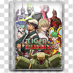 Tiger and Bunny Folder Icon DVD , Tiger & Bunny Gekijouban (px) transparent background PNG clipart