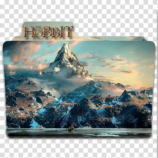 The Hobbit Icon Folder , The Lonely Mountain transparent background PNG clipart