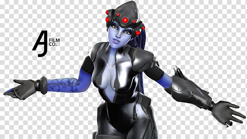 Overwatch Widowmaker in K SFM Bow Pose transparent background PNG clipart