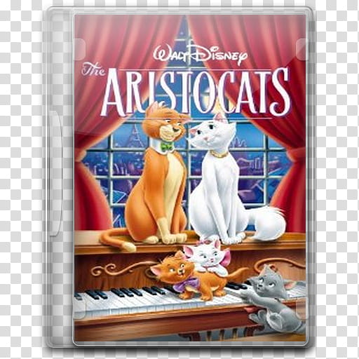 Classic Disney Collection , The AristoCats icon transparent background PNG clipart