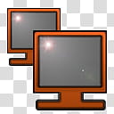CP For Object Dock, two monitors illustration transparent background PNG clipart
