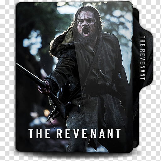 DiCaprio Movies Folder icon Part  , The Revenant folder icon v transparent background PNG clipart