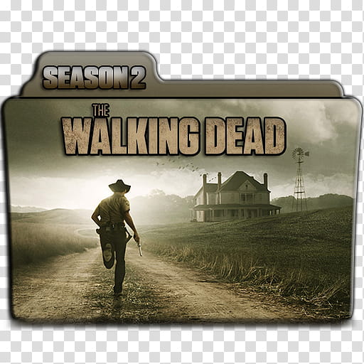 The Walking Dead folder icons S S, TWD S transparent background PNG clipart