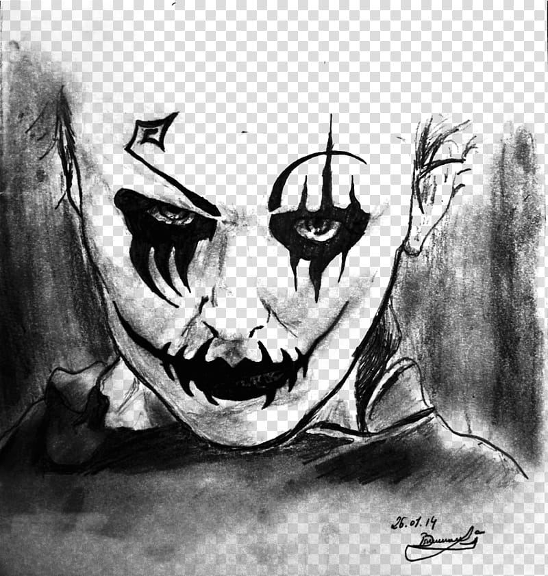 The Joker Face transparent background PNG clipart
