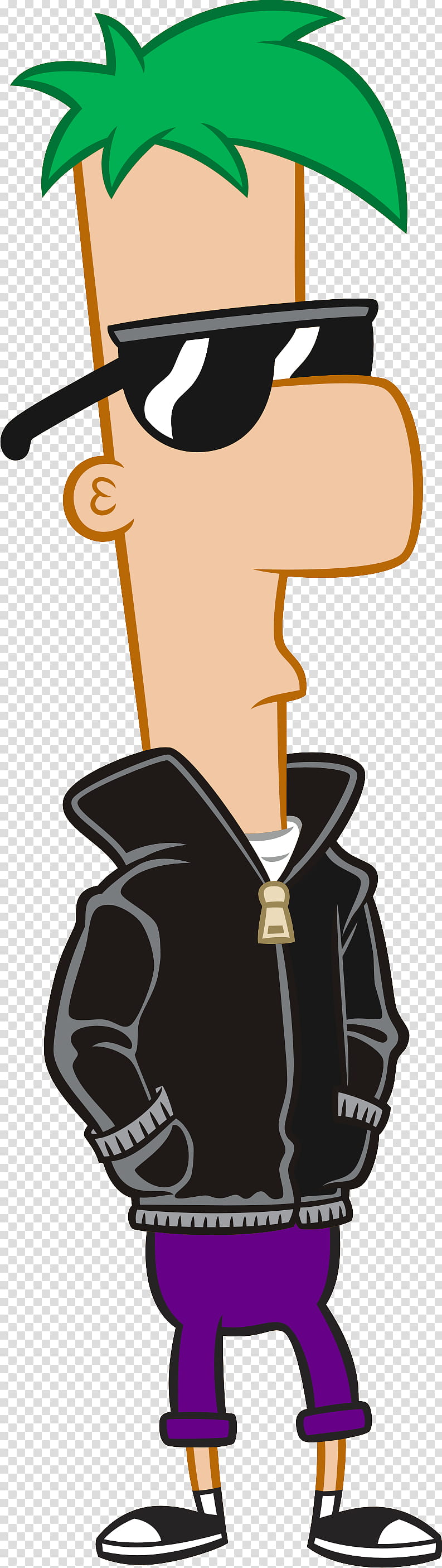 Ferb from Phineas & Ferb illustration transparent background PNG clipart