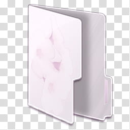 Hanami Folders, hanami_, white folder icon transparent background PNG clipart