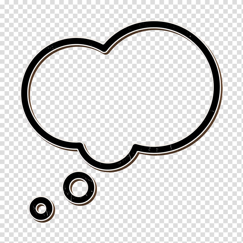 Chat icon Thinking icon Speech bubbles icon, Heart transparent background PNG clipart