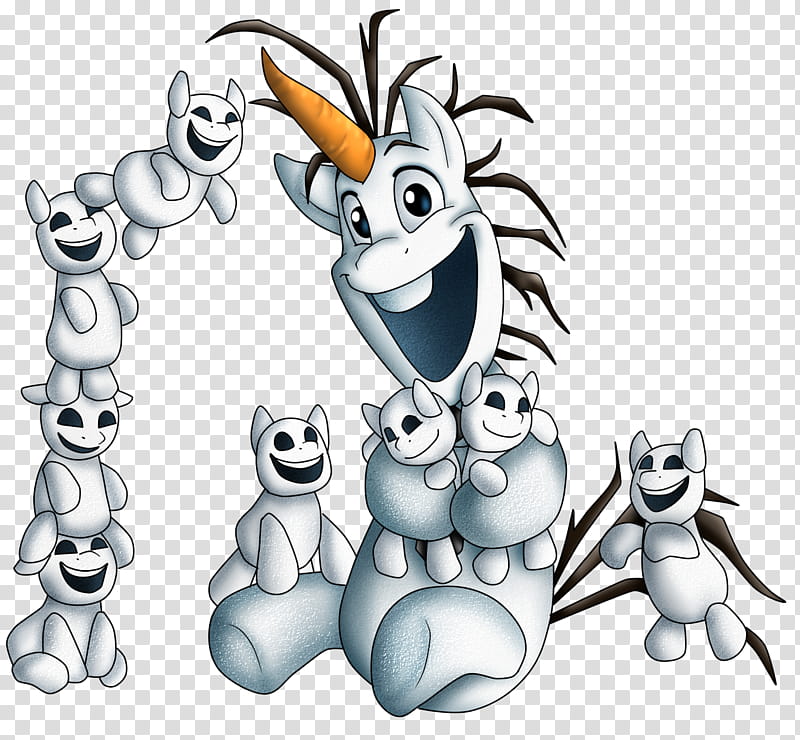 MLF Fever Olaf and snowponis transparent background PNG clipart