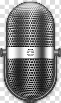 iPad theme for iPhone Suave, black condenser microphone transparent background PNG clipart