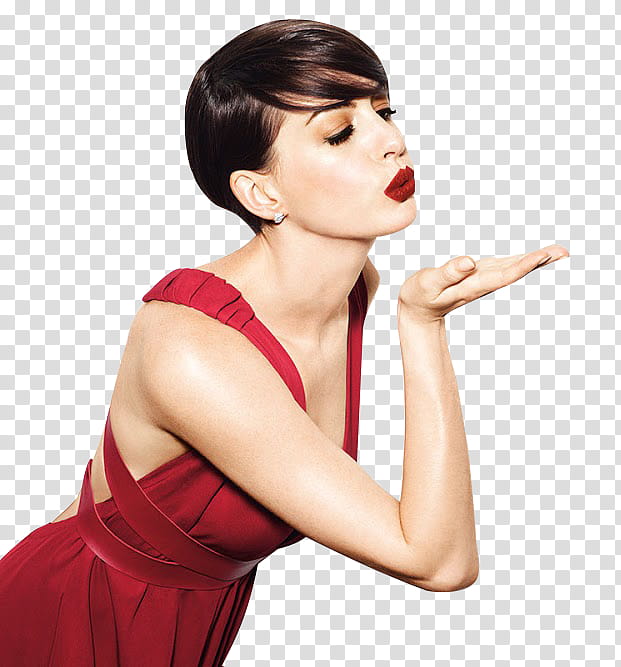 Anne Hathaway Scream transparent background PNG clipart