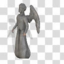Spore creature Weeping Angel  transparent background PNG clipart