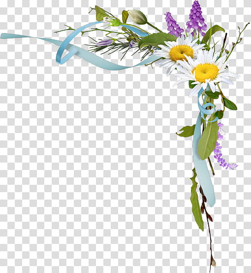 Blue Flower Borders And Frames, Floral Design, Flower Bouquet, Painting, Chamomile, Common Daisy, Xq Max Dart Shirt Vincent Van De Voort Blue, Decoupage transparent background PNG clipart