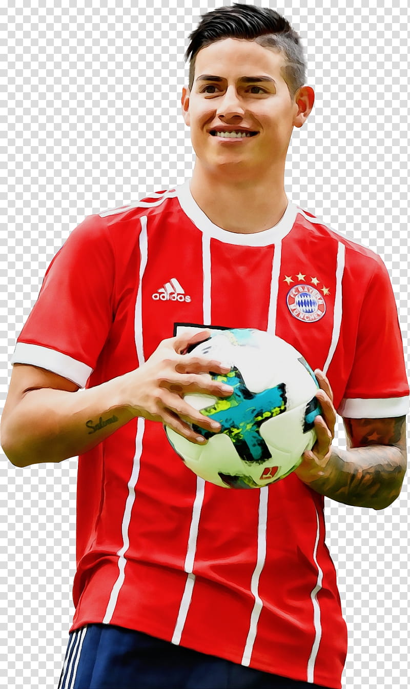 Football Player, Watercolor, Paint, Wet Ink, Fc Bayern Munich, Colombia National Football Team, Sports, Allianz Arena transparent background PNG clipart