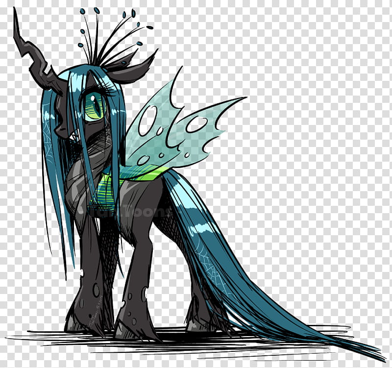 Queen Chrysalis transparent background PNG clipart