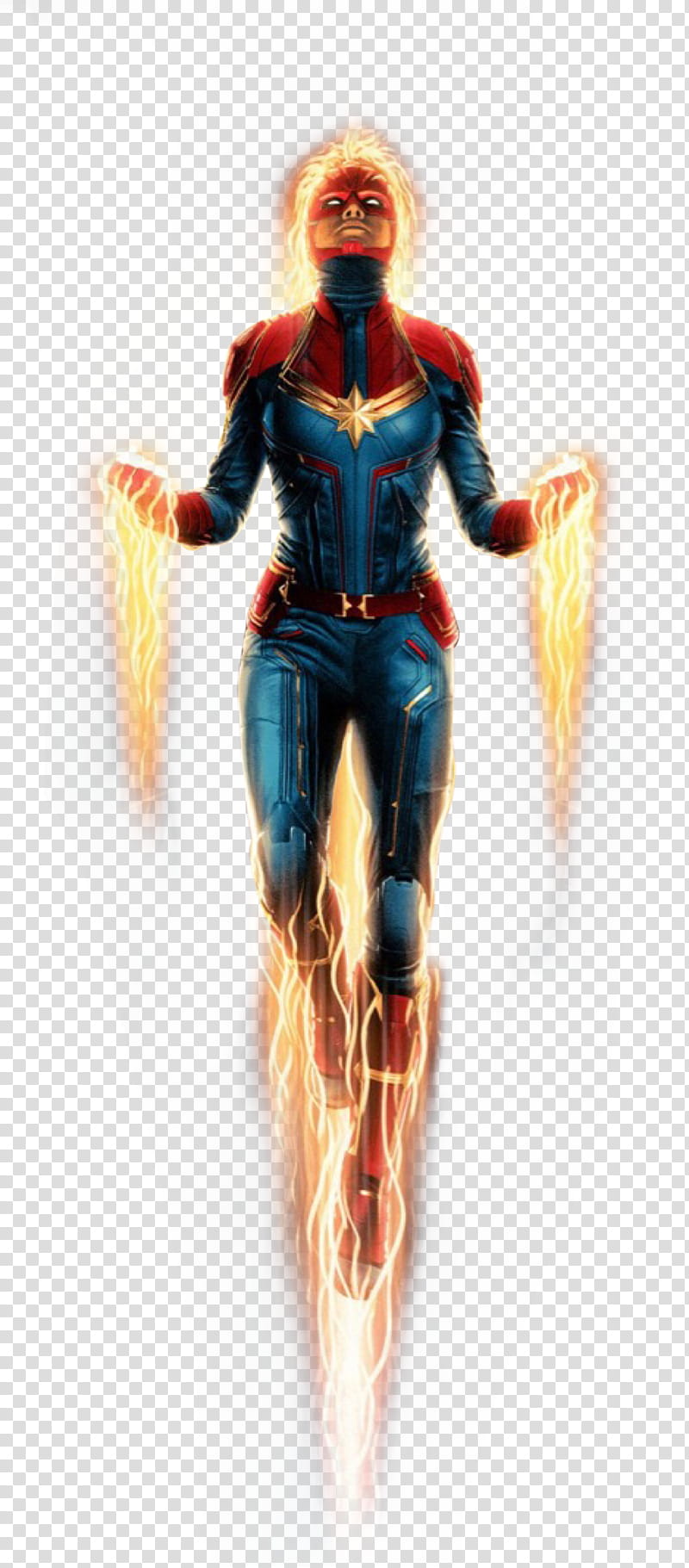 Captain Marvel transparent background PNG clipart