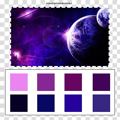 COSMICVERSAL midnightinmemories, black and pink makeup palette transparent background PNG clipart