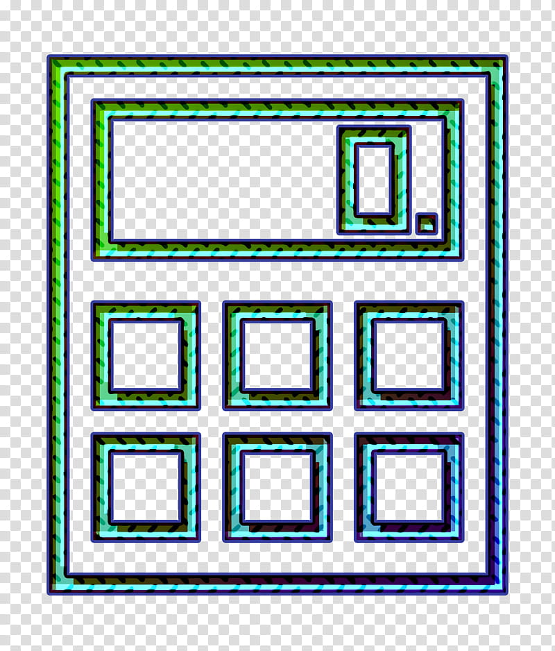 business icon calculator icon finance icon, Financial Icon, Rectangle, Line, Square transparent background PNG clipart