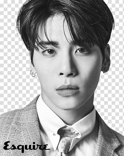 Jonghyun SHINee, man's face transparent background PNG clipart