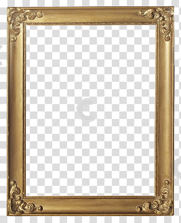 frames, brown borderline transparent background PNG clipart