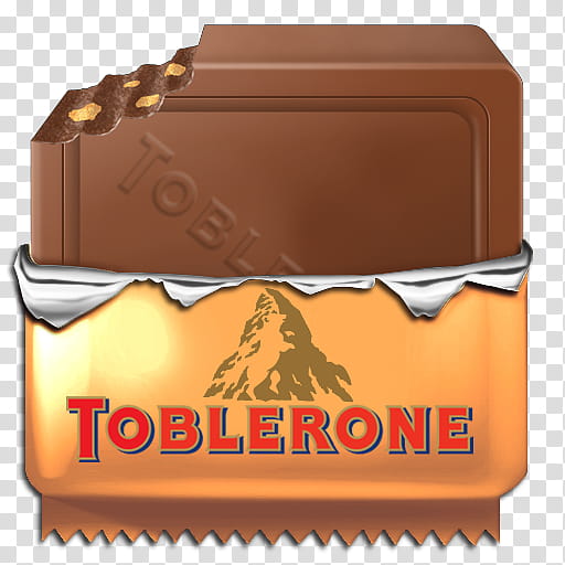 Candybar Icons   , Toblerone transparent background PNG clipart