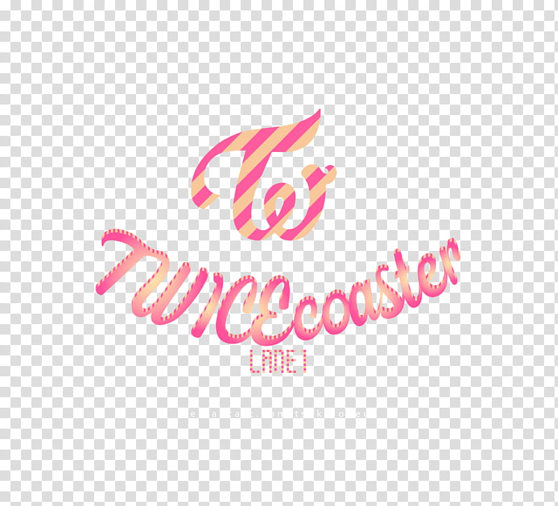 TWICE TWICEcoaster LANE  Logo, twice coaster text transparent background PNG clipart