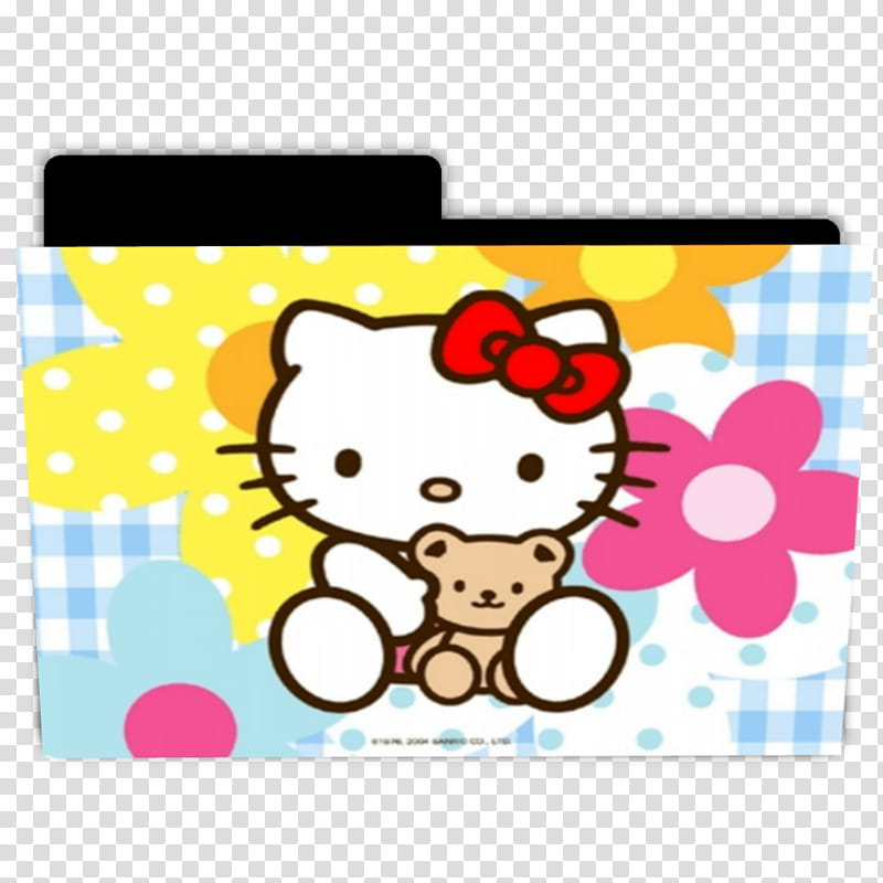 carpetas de Hello Kitty,  transparent background PNG clipart