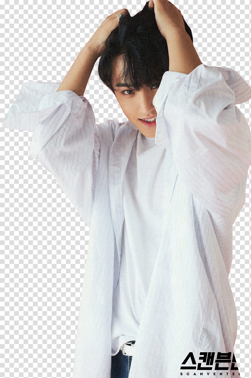 MINGYU SEVENTEEN TEEN AGE White ver transparent background PNG clipart