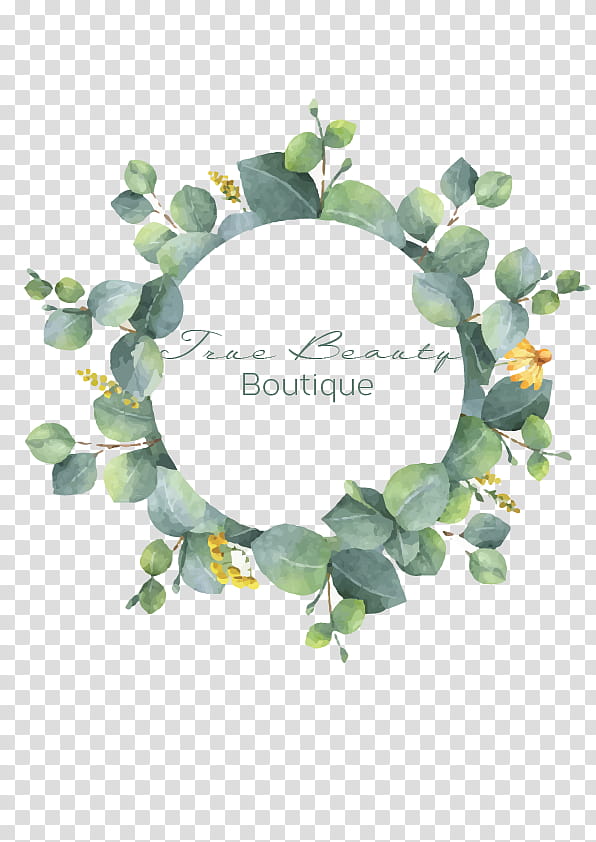 Watercolor Flower Wreath, Watercolor Painting, Gum Trees, Leaf, Plant, Circle transparent background PNG clipart