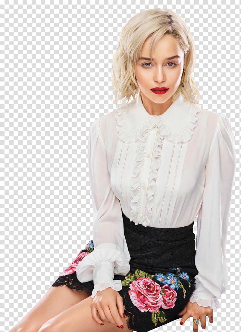 Emilia Clarke transparent background PNG clipart