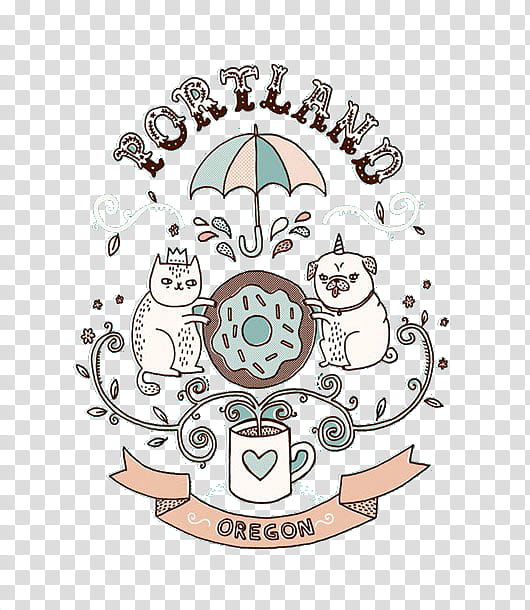 s, Portland Oregon illustration transparent background PNG clipart