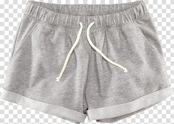 AESTHETIC, gray shorts transparent background PNG clipart