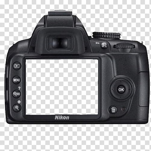 BLACK RESOURCESFORBITCHES, black Nikon DSLR camera transparent background PNG clipart