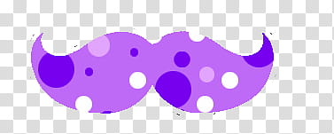 bigotes, purple and white mustache transparent background PNG clipart