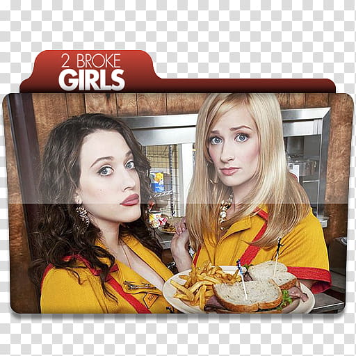  Fall Season TV Series,  Broke Girls icon transparent background PNG clipart