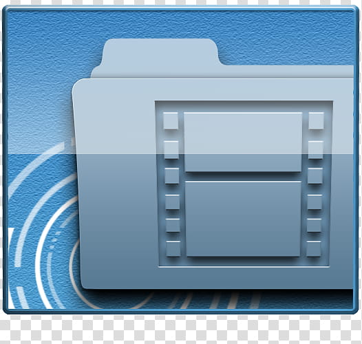 Simple Square Icons and Dock, square mac video transparent background PNG clipart