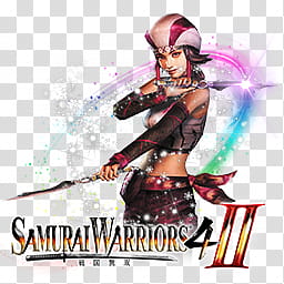 Samurai Warriors  II ICO , Samurai Warriors -II (Render Style) transparent background PNG clipart